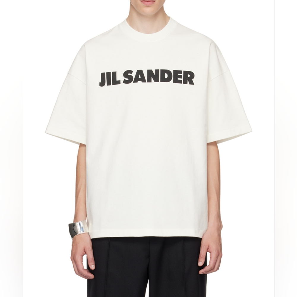 Jil Sander medium box t shirt off white